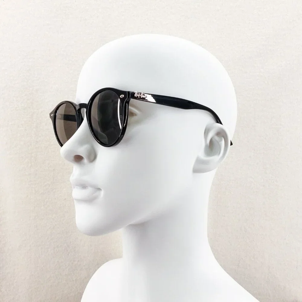 Ray-Ban Classic RB2180 Phantos Sunglasses Gray Green and Black OS